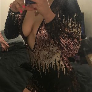 Sequin One Piece Romper